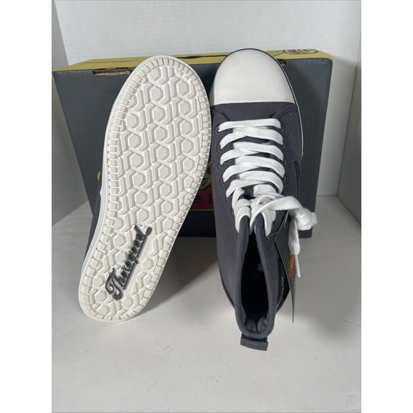 Thorogood 808-2200 Warehouse Mid Height Safety Toe Work Shoes Mens Size 9.5 Gray - Picture 4 of 5